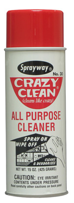 Sprayway Crazy Clean All Purpose Cleaner I Wipe on Wipe off – Wipe-on  Wipe-off, LLC